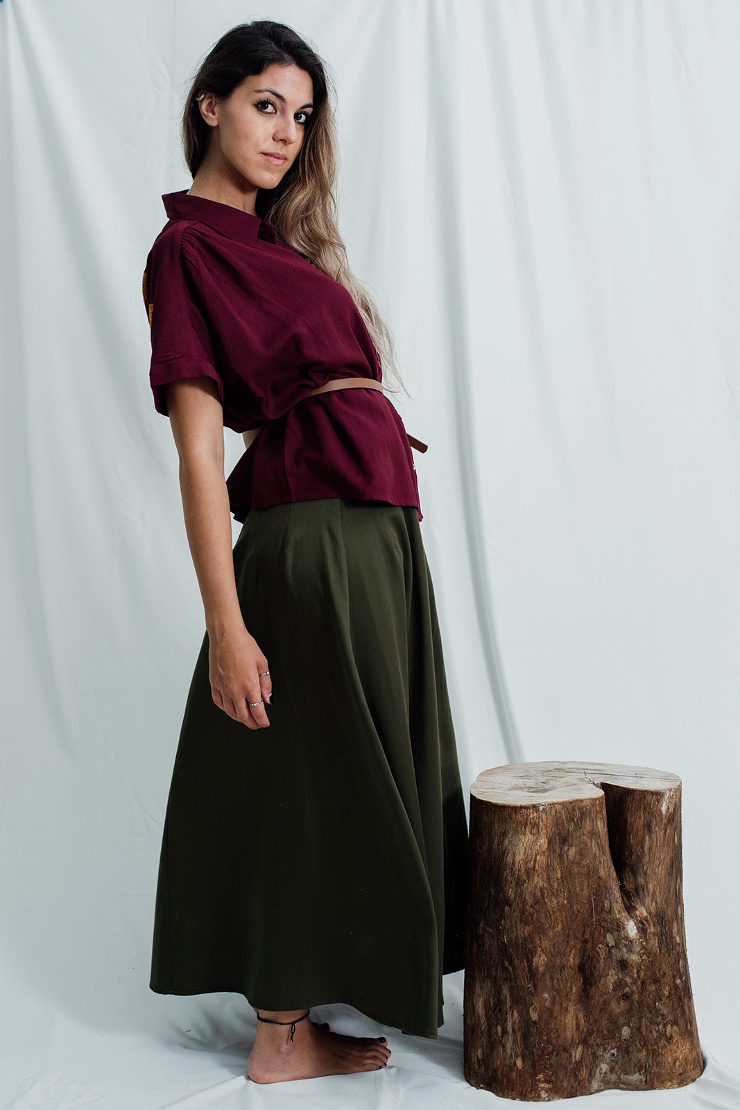 BLUSA NAXO || Vino