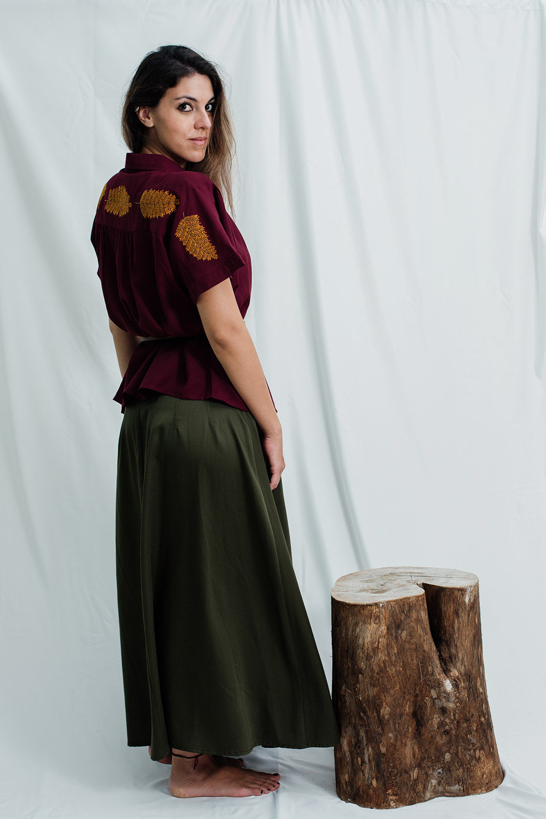 BLUSA NAXO || Vino